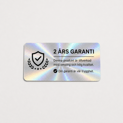 Etiketit Laser hopea - 40 x 20 mm (345 kpl)