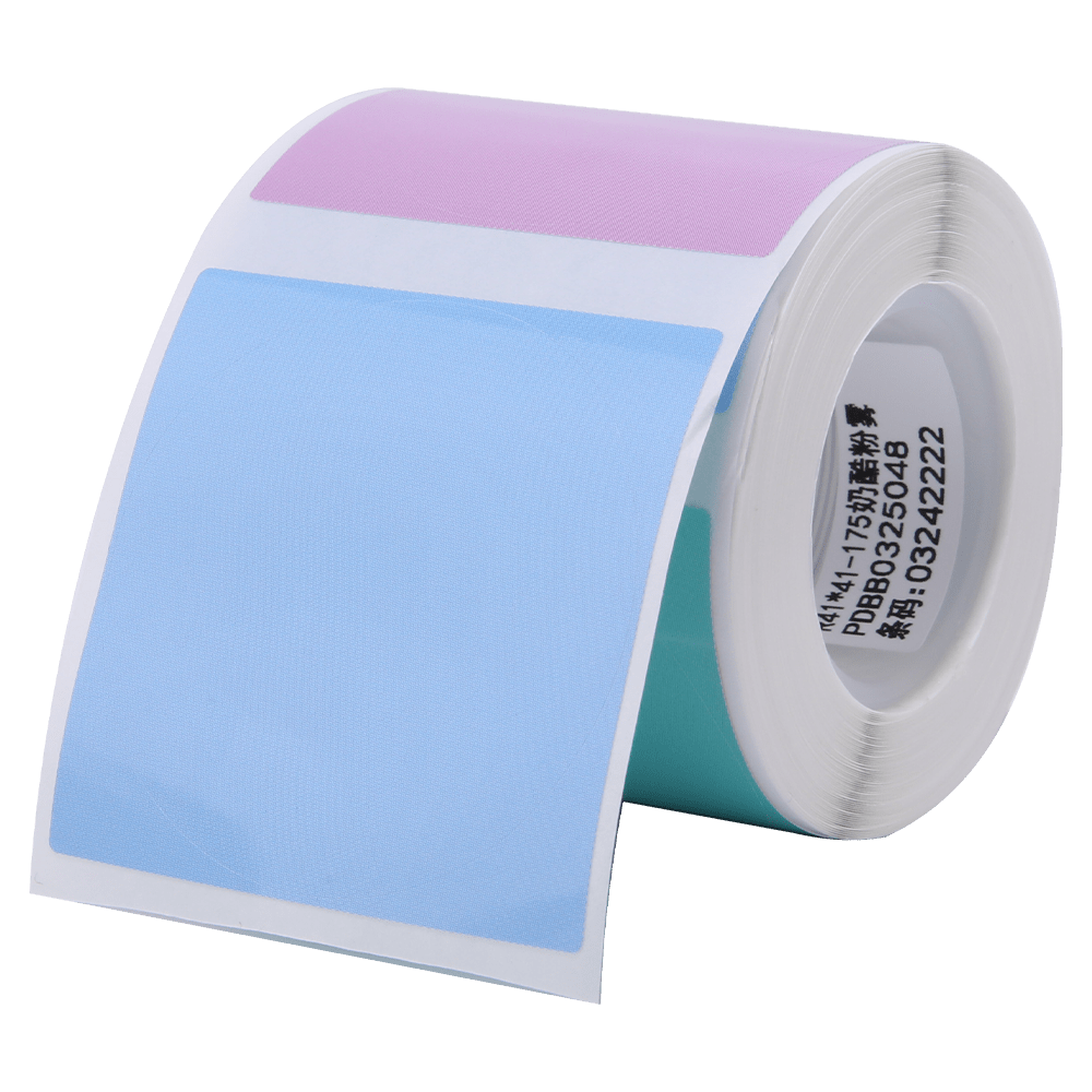 Niimbot Etikettrulle - Glädje, runda 41 x 41 mm, 175 st - LabelMate
