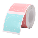 Niimbot Etikettrulle - Godis, runda 34 x 34 mm, 200 st (2 rullar) - LabelMate