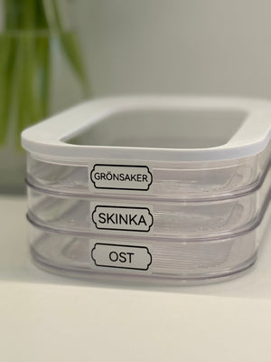 Niimbot Etikettrulle - Vita Etiketter 40 x 20 mm, 320 st - LabelMate