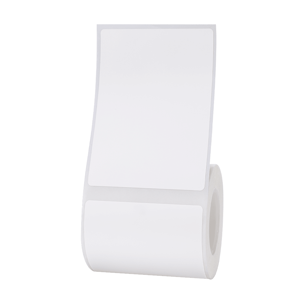 Niimbot Etikettrulle - Vita Etiketter 50 x 70 mm, 110 st - LabelMate