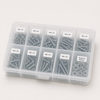 Valkoiset tarrat – 30 × 20 mm (320 kpl:n pakkaus)
